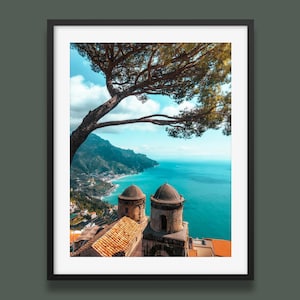 Amalfi Coast Photography Print: Villa Rufolo, Ravello, Italy