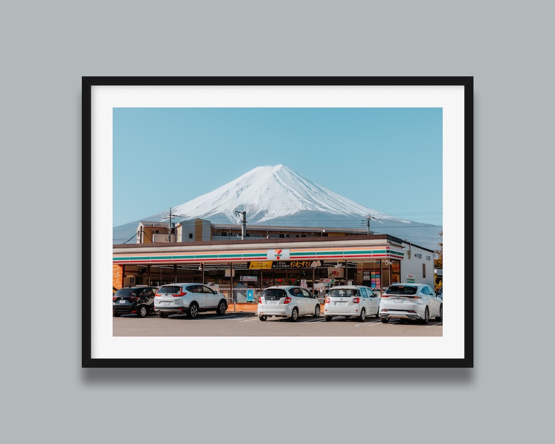 写真家 インダストリアル takayukiokamoto USA Mt. Fuji Art Print: Japan 7-eleven Landscape Photo - Etsy