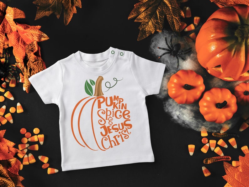 Download Pumpkin spice and Jesus Christ svg Pumpkin svg for girls Boy | Etsy