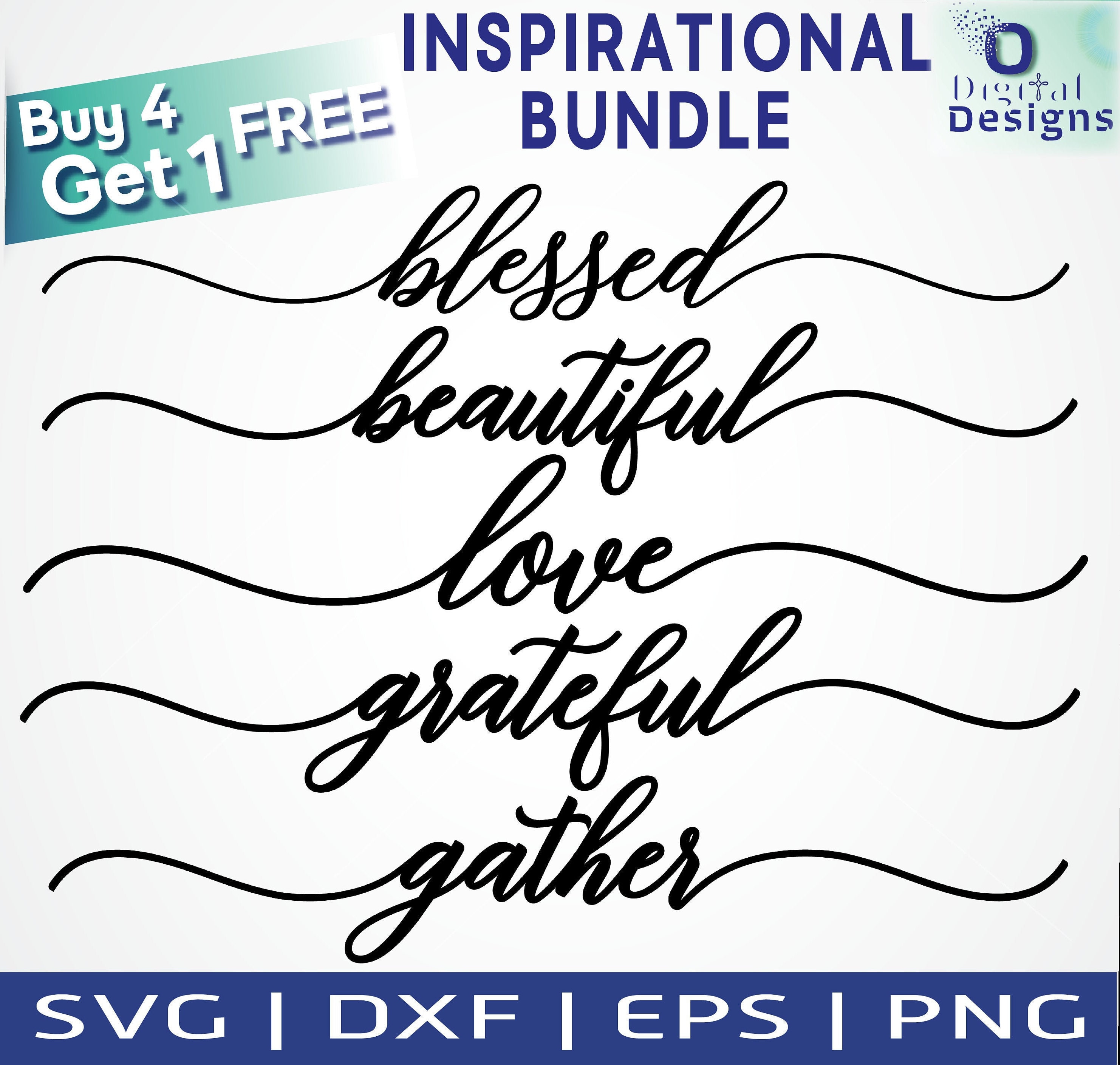 Download Blessed Svg Bundle Svg Bundle Sale Wedding Svg Mom Life Svg Etsy