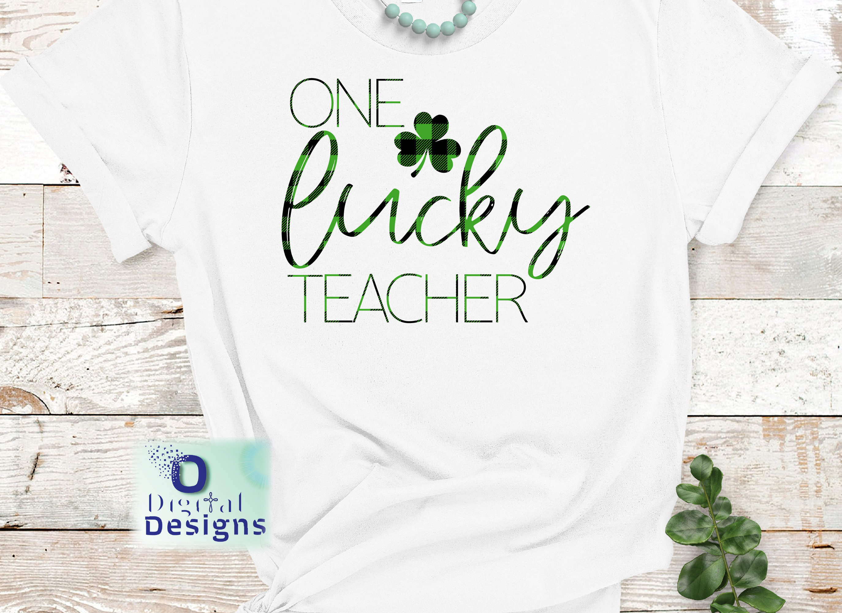 One Lucky Teacher Svg Teacher St Patricks Day Shirt Svg St - Etsy