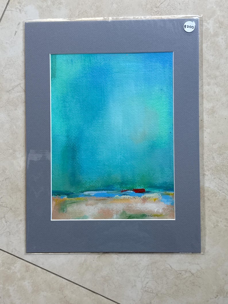 A New Day is Born - Abstract Landscape Original Painting - Etsy