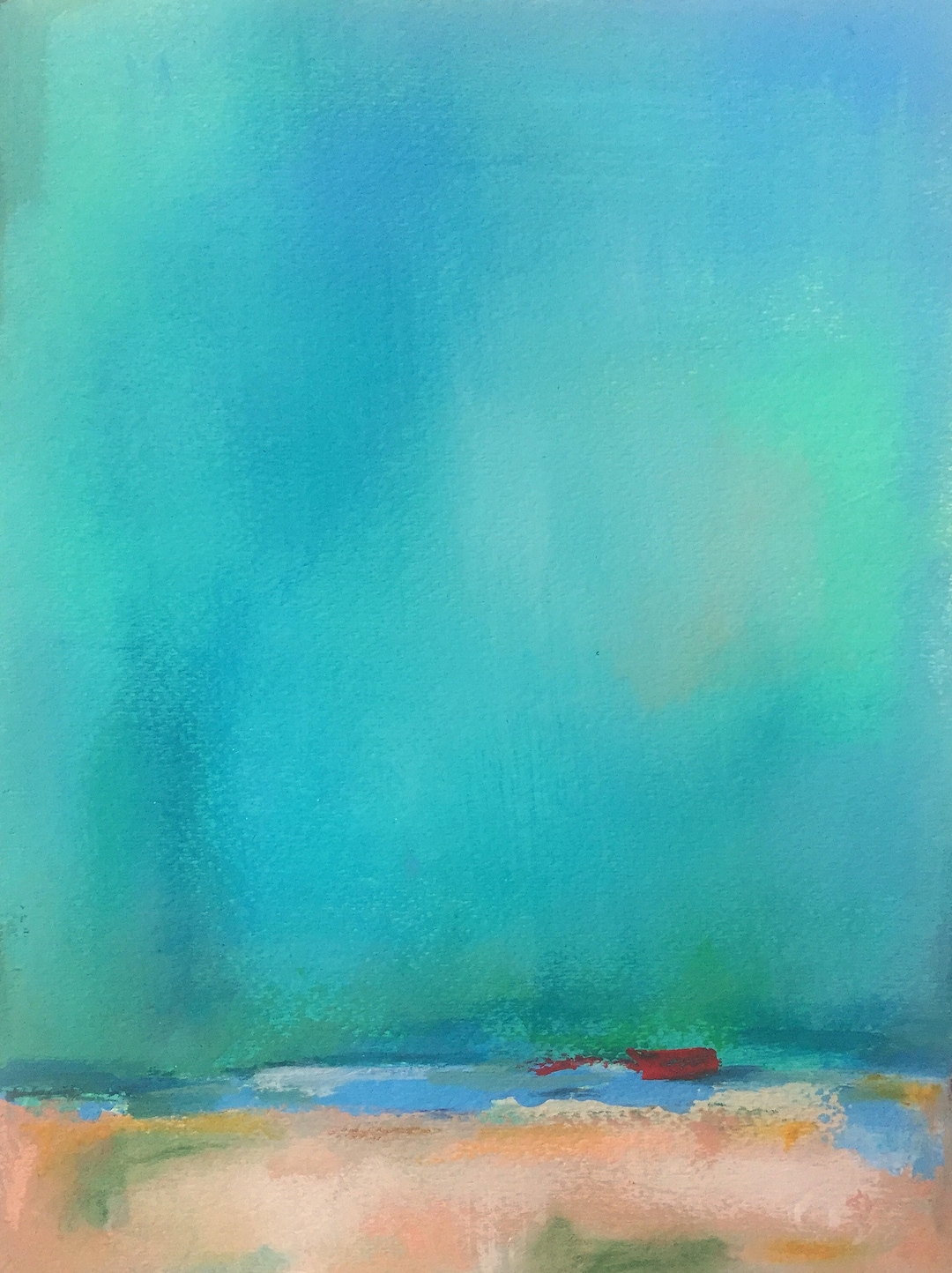 A New Day is Born - Abstract Landscape Original Painting - Etsy