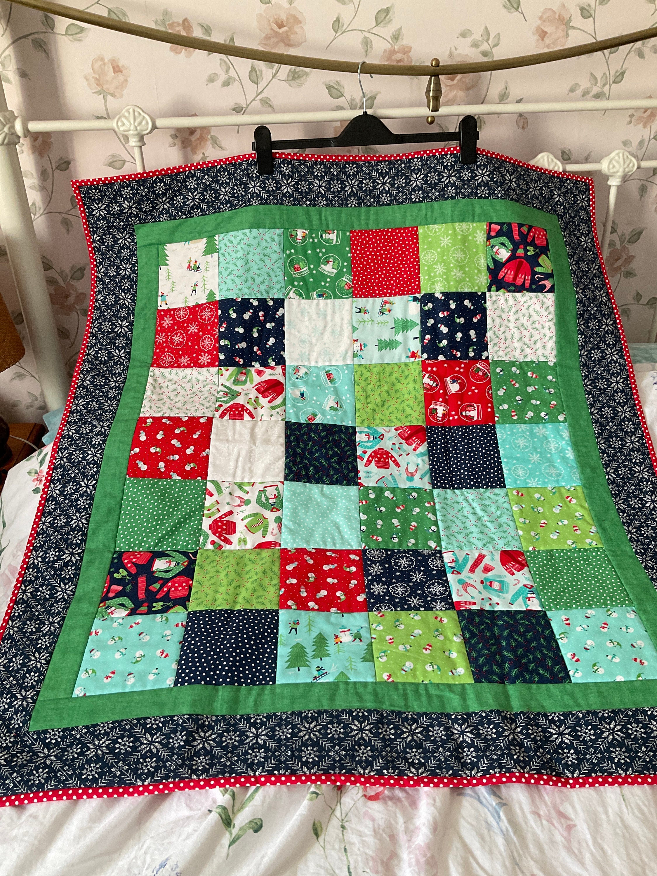 full christmas quilt