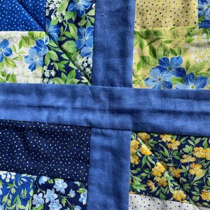 Large patchwork quilt image 5