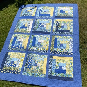 Large patchwork quilt image 2