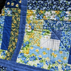 Large patchwork quilt image 4