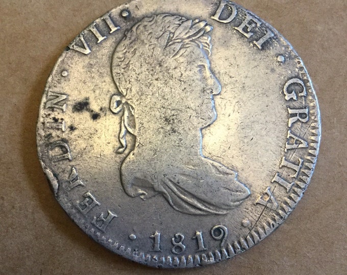 1819 8 Reale "Spanish piece of eight"