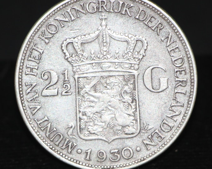 2 1/2 Gulden - Wilhelmina - Netherlands coin
