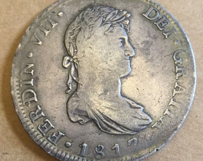1817 8 Reale "Spanish piece of eight"