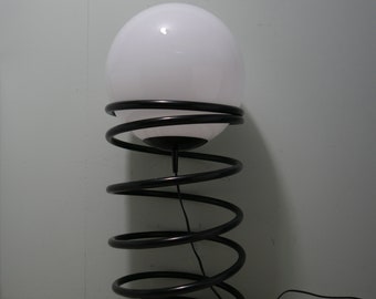 WOJA spiraal lamp - MEGA vloerlamp - tafellamp - Nederland - 1970 - vintage - XL