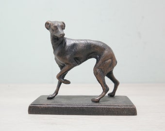 Cast Iron Greyhound Statue - Greyhound - Whippet - Dog Statue Iron
