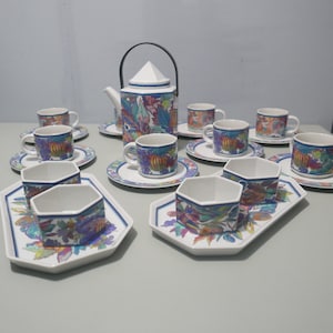 Rosenthal Tea set - Barbara Brenner - porcelain - Germany - 1970