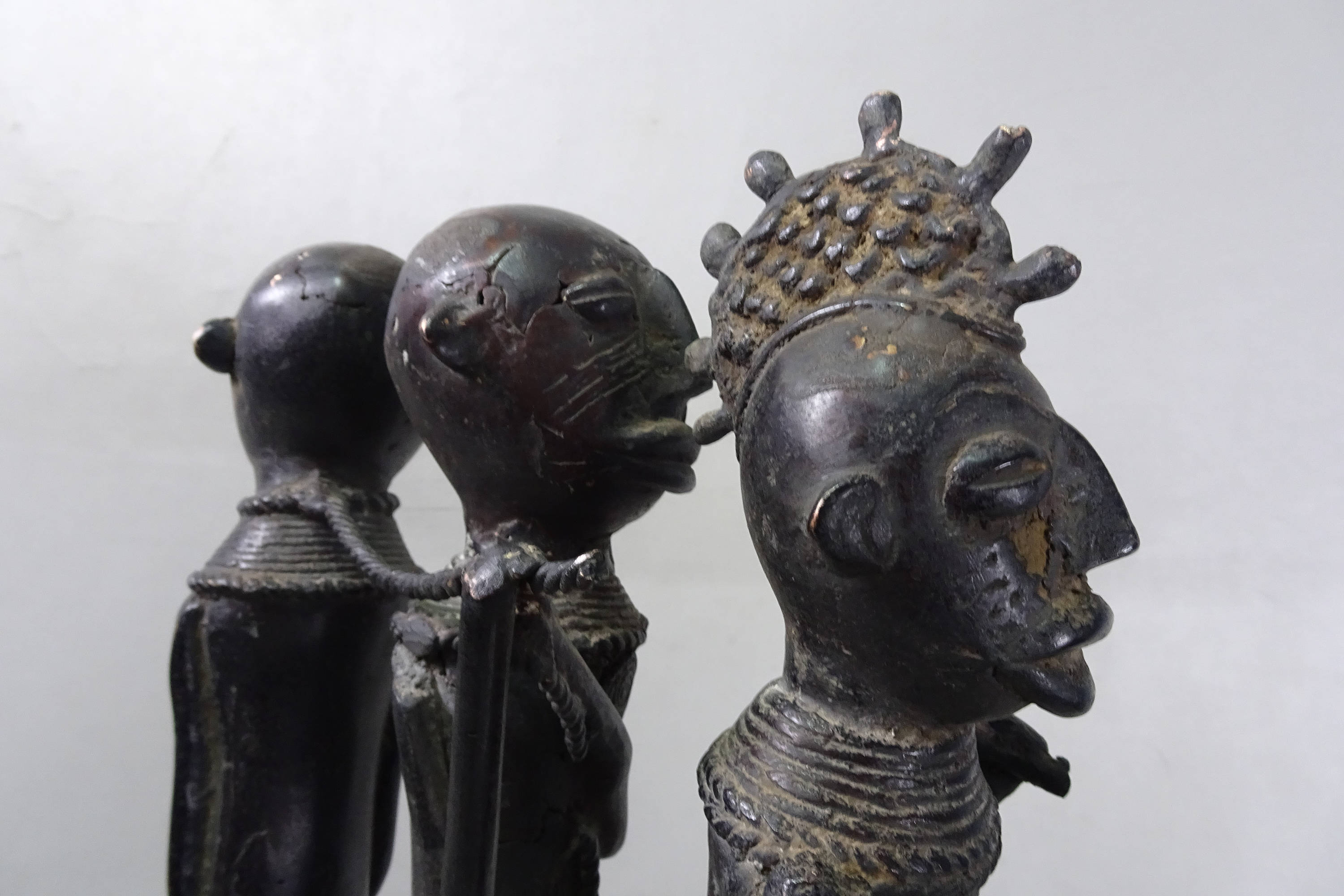 Very Large African Bronze Statue Horsemen and Etsy