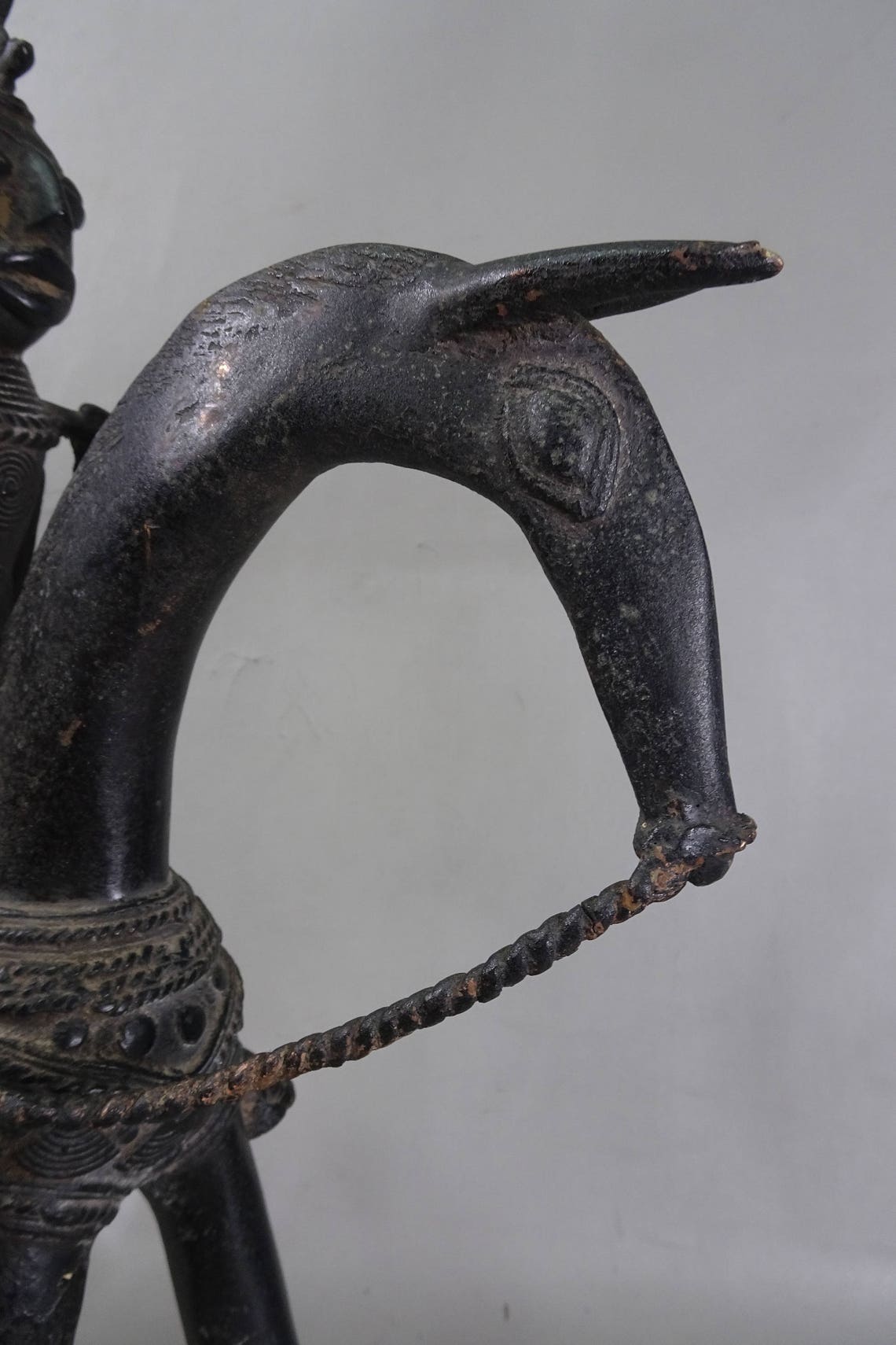 Very Large African Bronze Statue Horsemen and Etsy