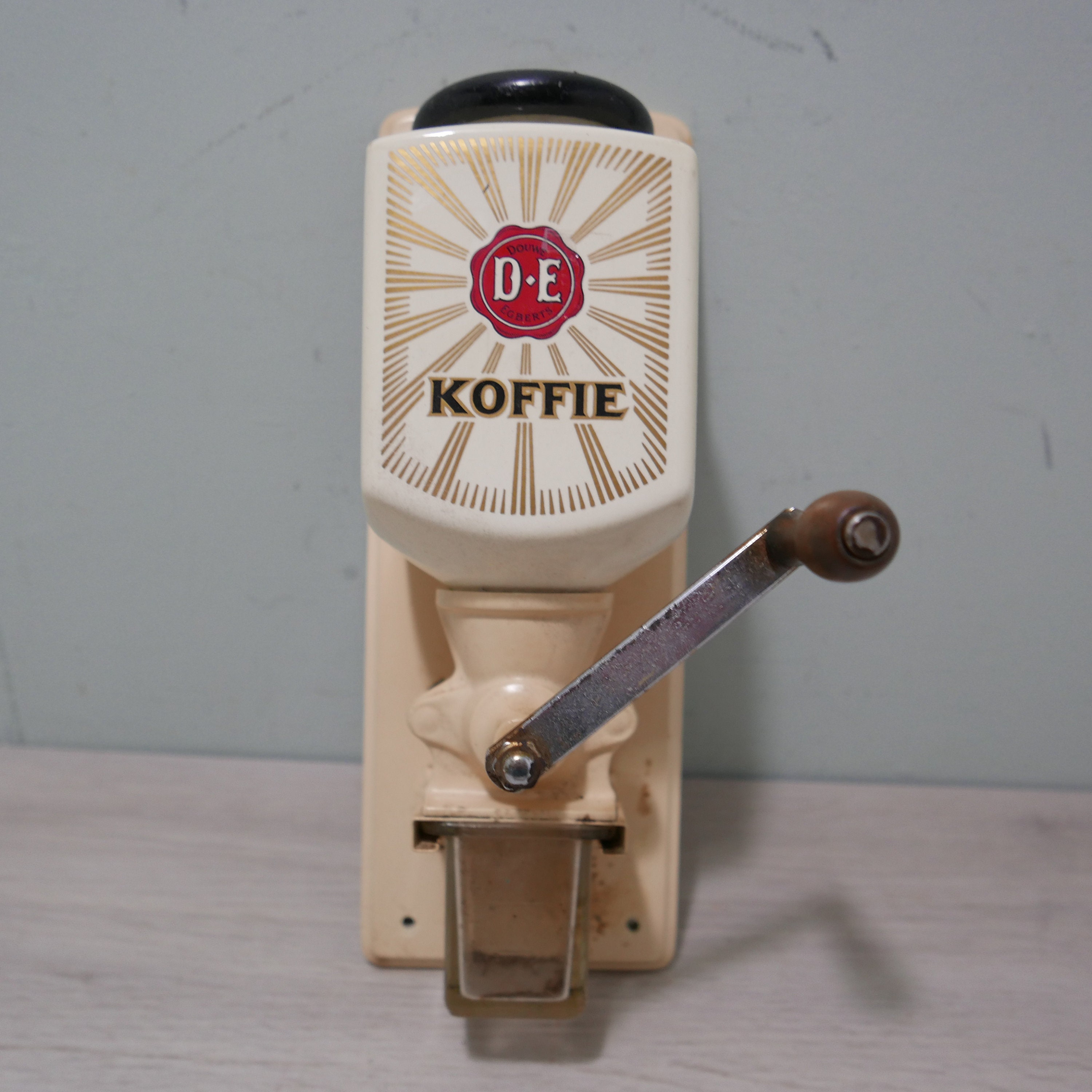 oppakken avond waarheid Douwe Egberts Coffee Grinder Netherlands 1950s Vintage - Etsy