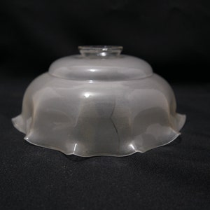 Suspension vintage en verre - vintage - 1960 - verre blanc mat