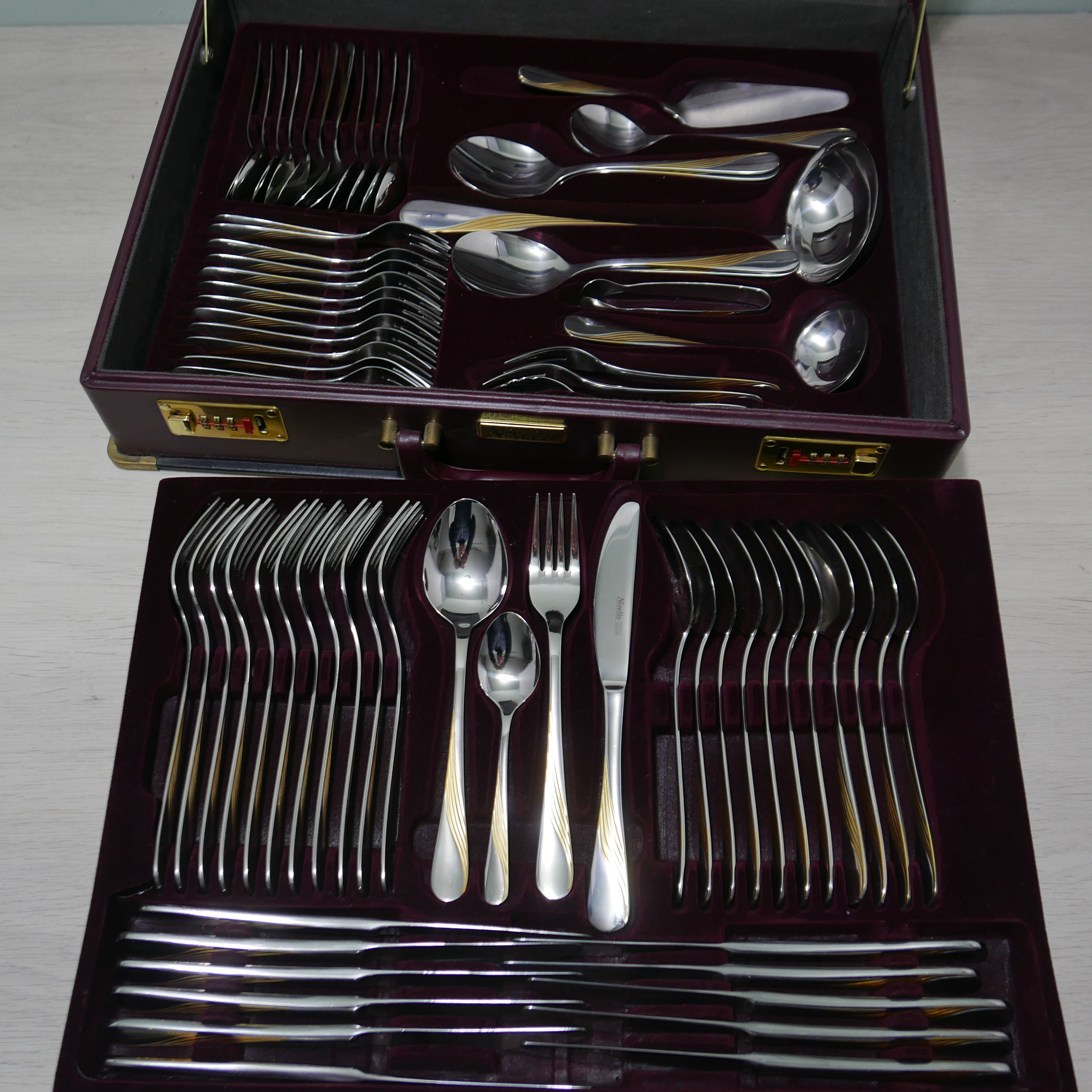 Nivella Solingen - Cutlery Set 12 Persons 72-piece - Partly 23/24