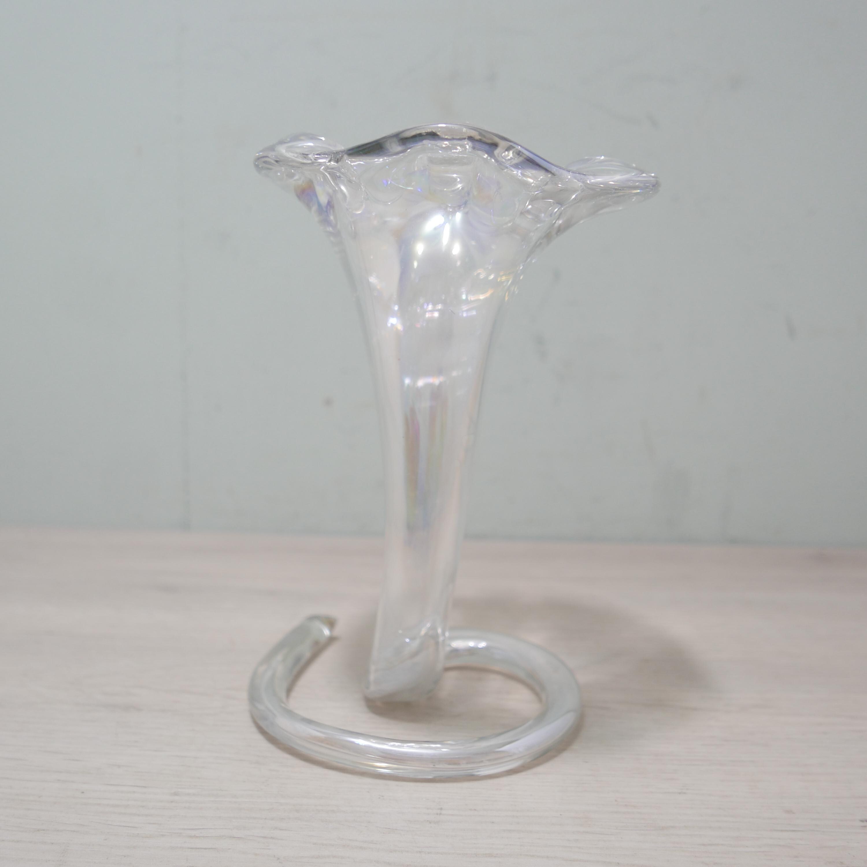 Stiver Glass Vase - Etsy