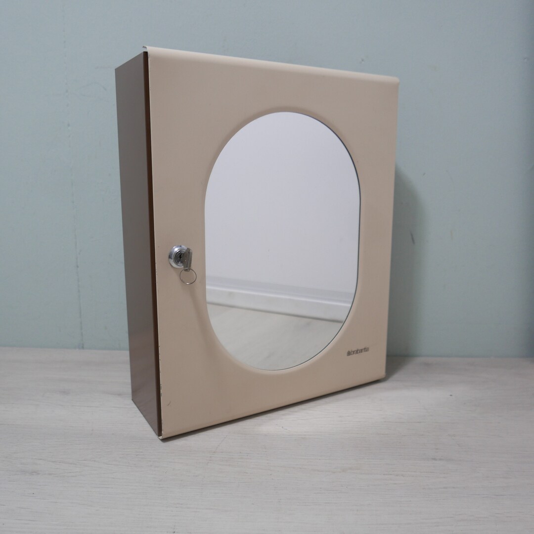 Brabantia Vintage Medicine Cabinet / Bathroom Cabinet / Mirror Cabinet ...