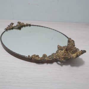 Spiegel met bronzen ornamenten antiek uit begin 1900 afbeelding 10
