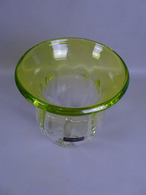 スタジオ クリスタル - サイン入り - ヴァル サン ランベール - 緑の