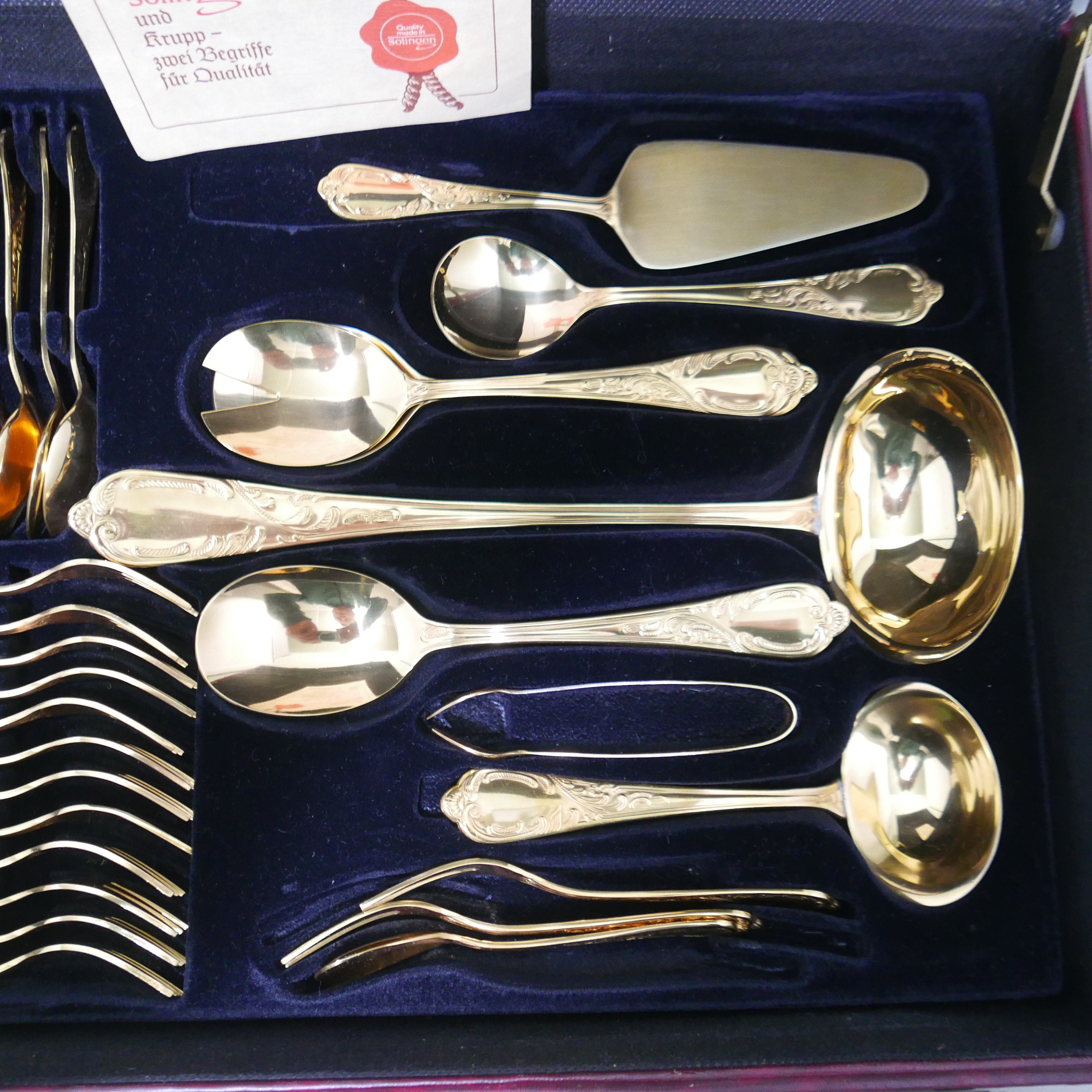 Nivella Solingen - Cutlery Case 12 Persons 72-piece - Fully 23