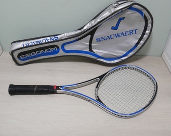 Vintage Tennis Racket, Vintage Snauwaert, Tennis Racquet, Sport Tool 