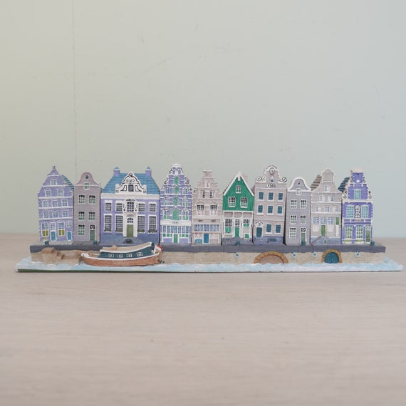 Miniatuur Blokker Huisjes Set of 10 Amsterdam -