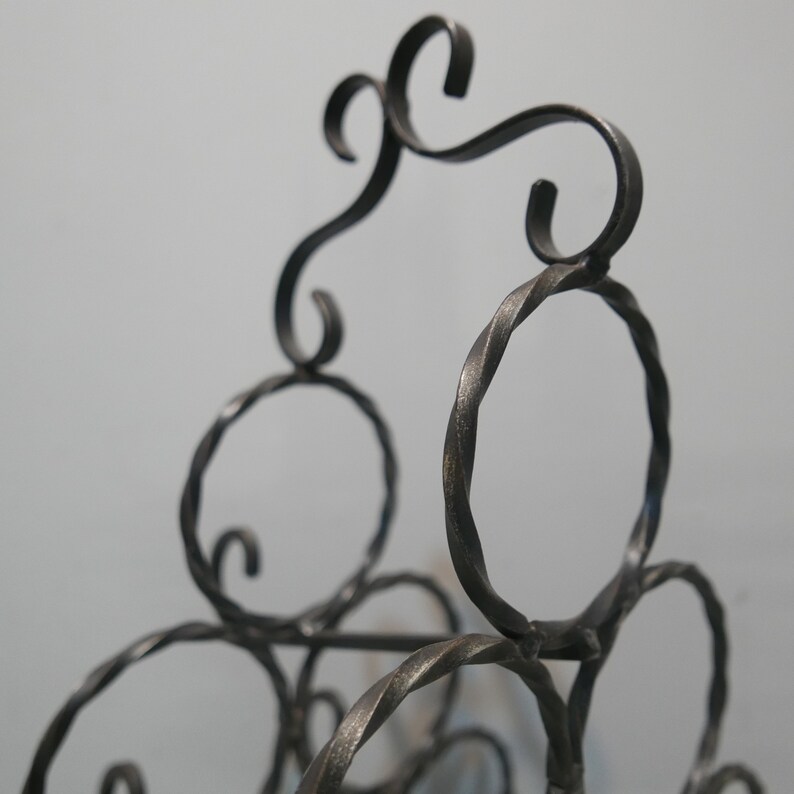 Vintage Iron bottle rackWine rack-1960s