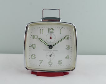 Seiko corona repeat - vintage alarm clock, clock - Japan, 1960s