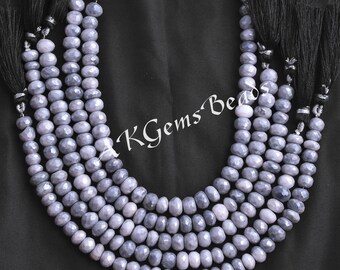 Size 8-8.5mm 8 Inches Strand Top Mystic Ruby Zoisite Moonstone Faceted Tear Drops AAA Quality
