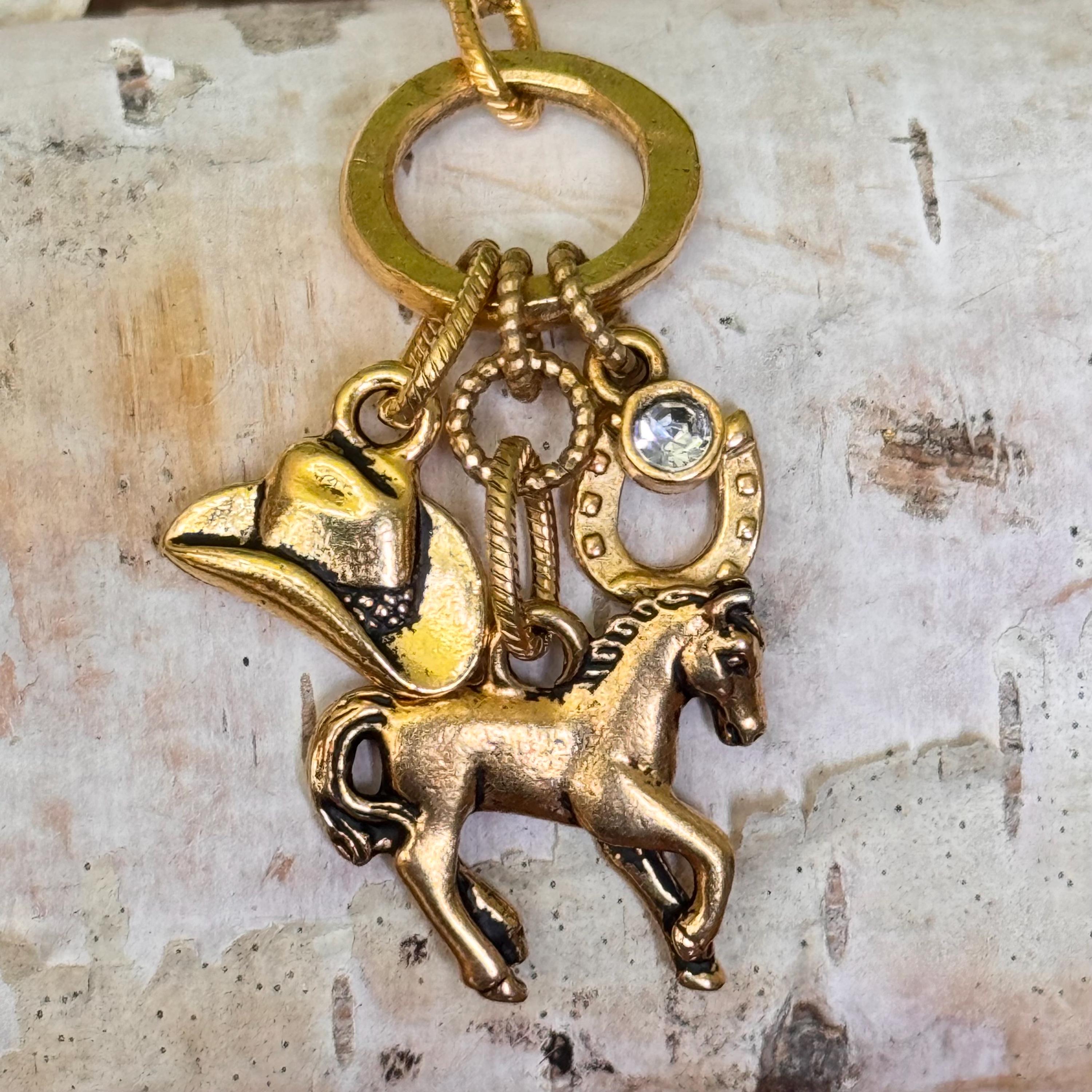Cowgirl Necklace - Etsy