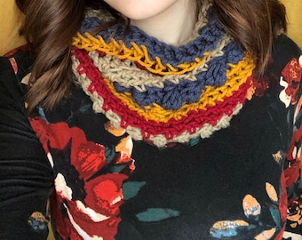 Crochet Cowl - Handmade Infinity Cowl