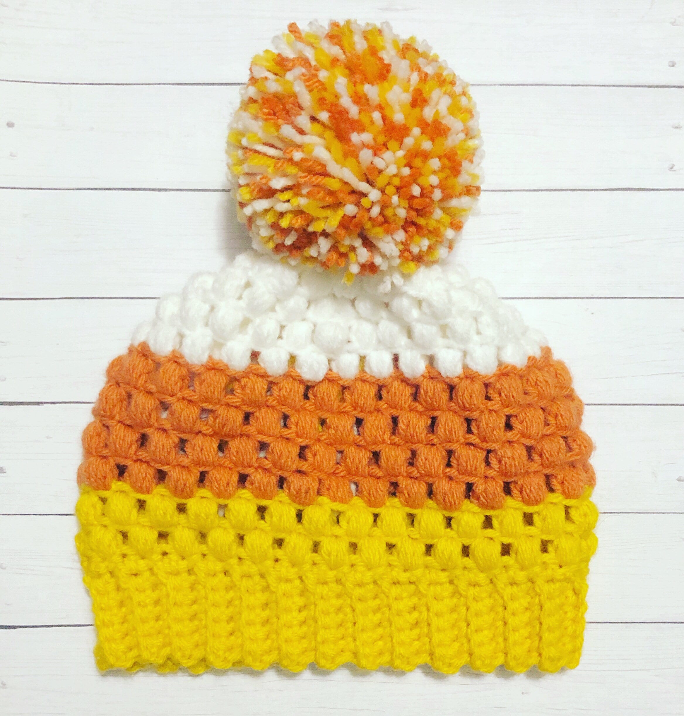 39 Candy Corn Crochet Patterns to Sweeten Your Autumn Decor 24 Candy Corn Crochet Hat