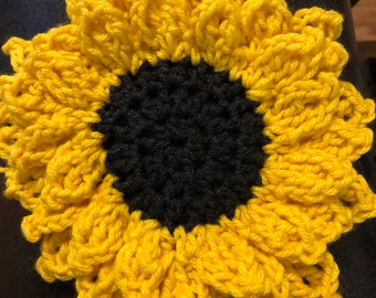 Sunflower Crochet Pattern - Instant PDF Download