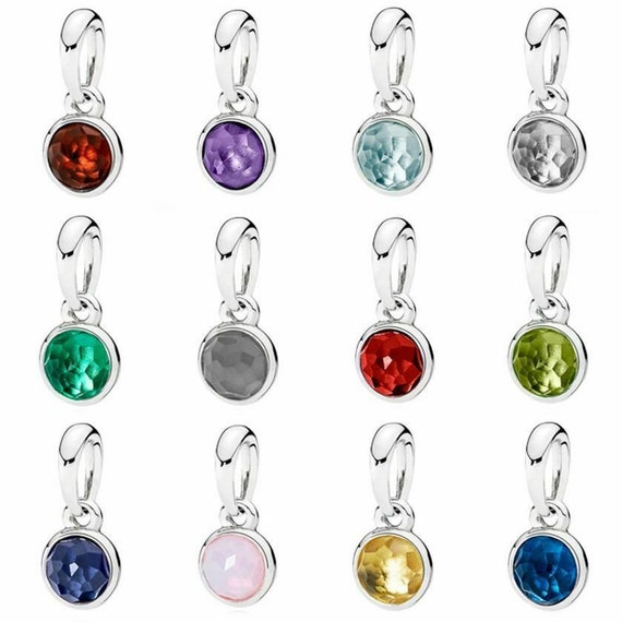 Amazon.com: CHAWIN April Birthstone Charms, Authentic 925 Sterling Silver  Love Heart Pendant, Love Rose Gold Charms fit Reflexions Pandora Charms  Bracelet, Necklace, Birthday Gift, Sparkling Diamond White CZ: Clothing,  Shoes & Jewelry