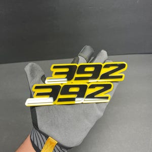 392 Car Fender Grill mount emblem 3D Acrylic Badges | Peel & Sticker decal image 13