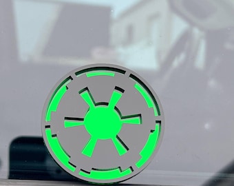 2x Emblemi per parafango auto con classificazione Impero Galattico Emblema per auto 4x4 suv emblema OFFROAD