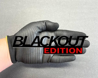 Benutzerdefinierter Text Black Out Edition 3D-Auto-Emblem (1 PC) - Mehrfarbiger Acryl-Abzeichen-Abziehbild Sport OffRoad 4x4 Truck mit Car-Safe-Kleber
