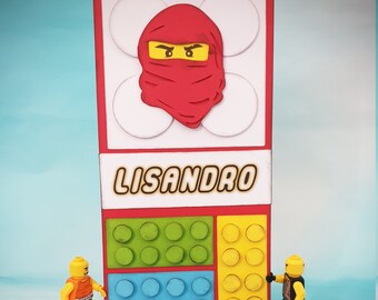 Ninjago Invitation Etsy