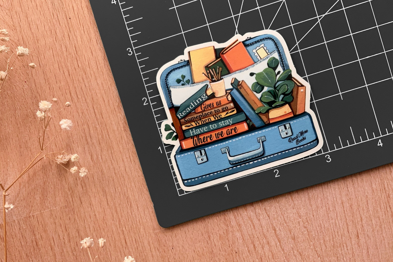 Books In Suitcase Sticker Reading Quote Glossy Diecut Vinyl Etsy books-in-suitcase-sticker-reading-quote-glossy-diecut-vinyl-etsy