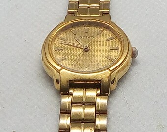 neff gold watch
