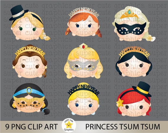 disney princess tsum tsum