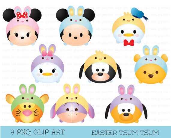 Tsum Tsum Clipart Easter Clipart Tsum