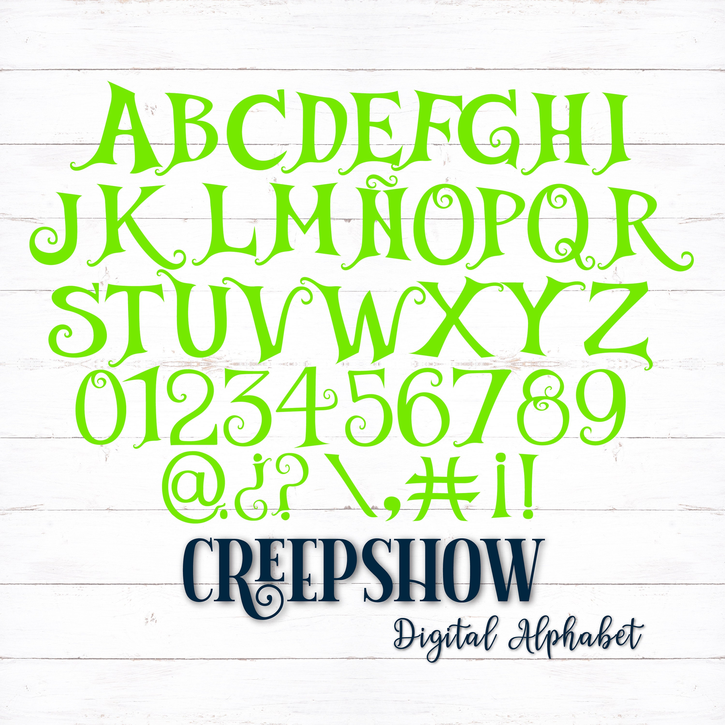 printable digital alphabet letters halloween letters ghost etsy
