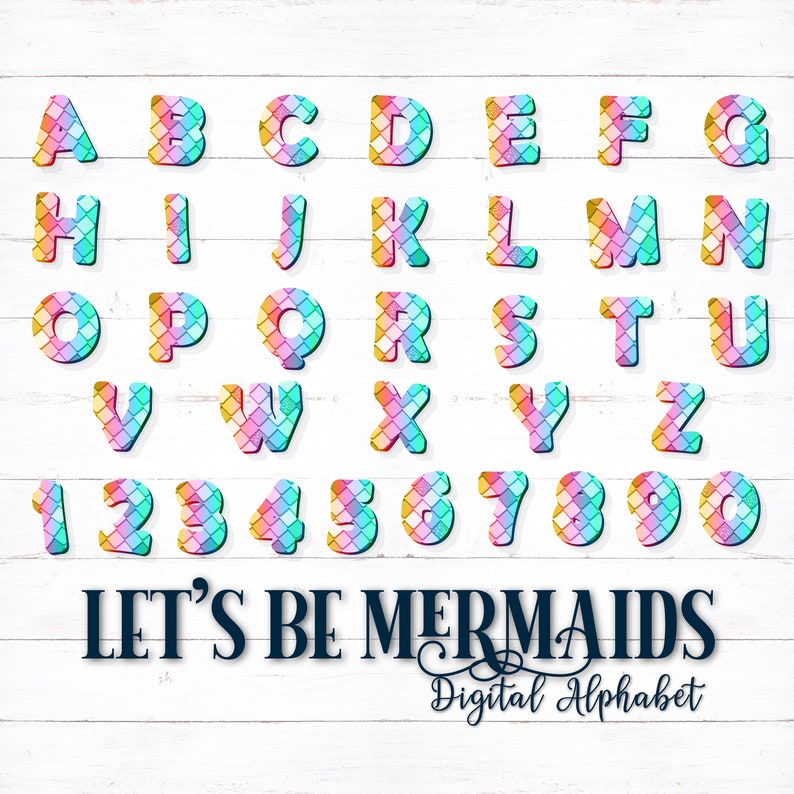 printable digital alphabet letters printable letters