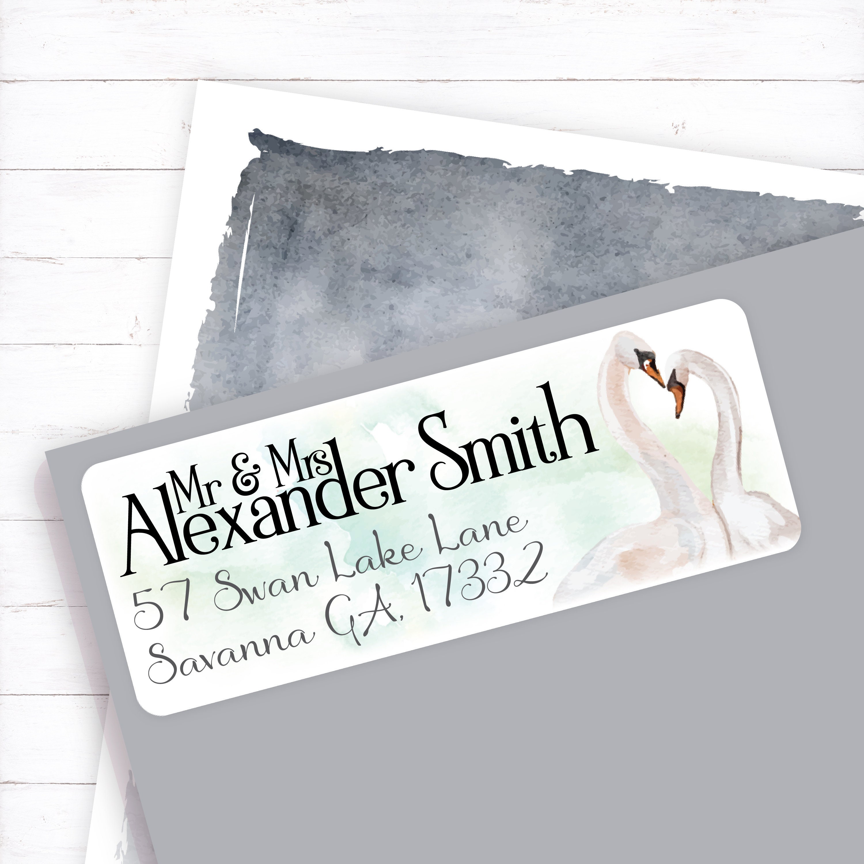 Custom return address labels personalized return address | Etsy