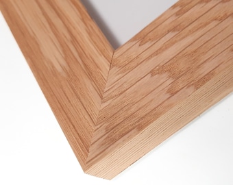 11 x 13 1/4 Oak, Solid Wood Picture Frame