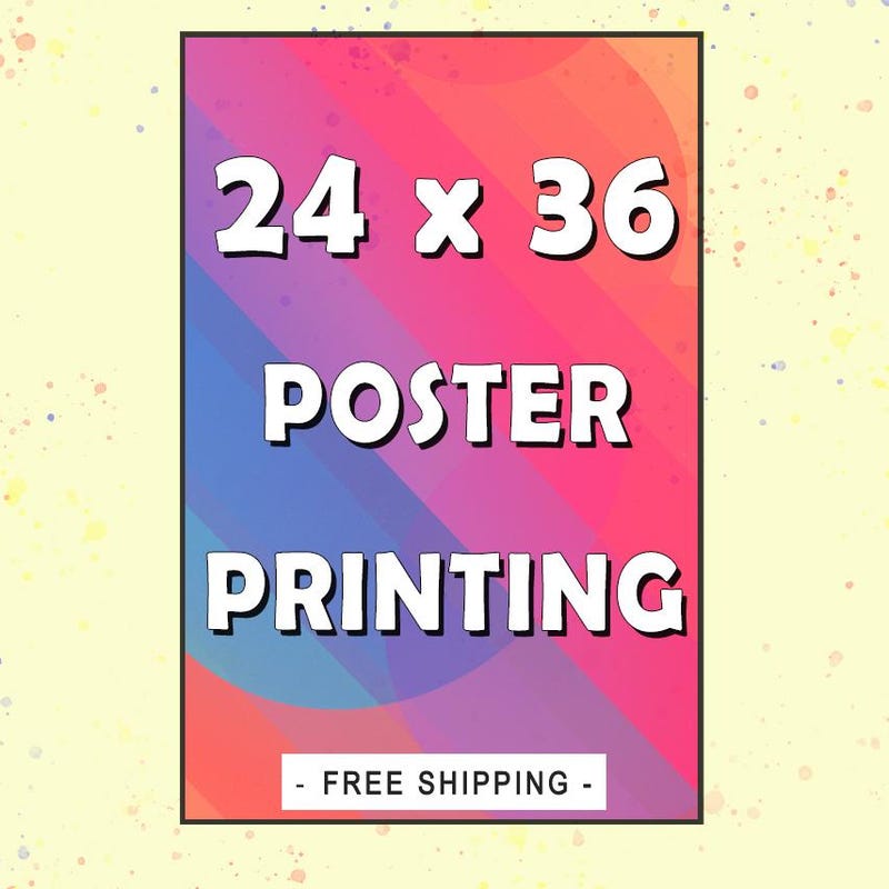 24x36 Art Poster - Etsy
